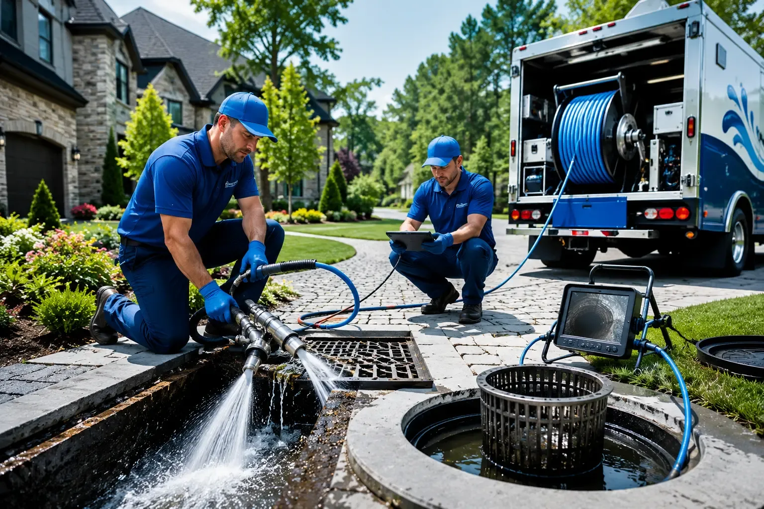 Local outdoor drain cleaning professionals in Canton, OK